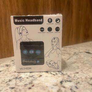 Enjoying Bluetooth Wireless Headband Headphones V5.2+EDR Black